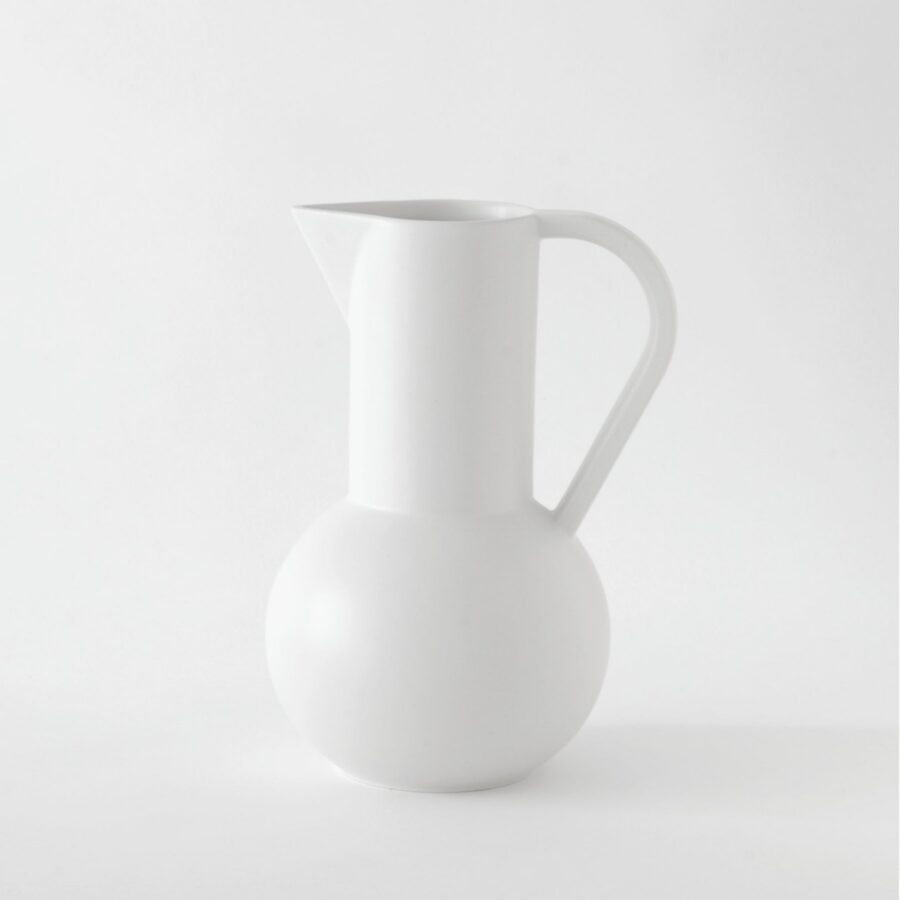 Vaporous Grey Rounded Silhouette Pitcher - Large