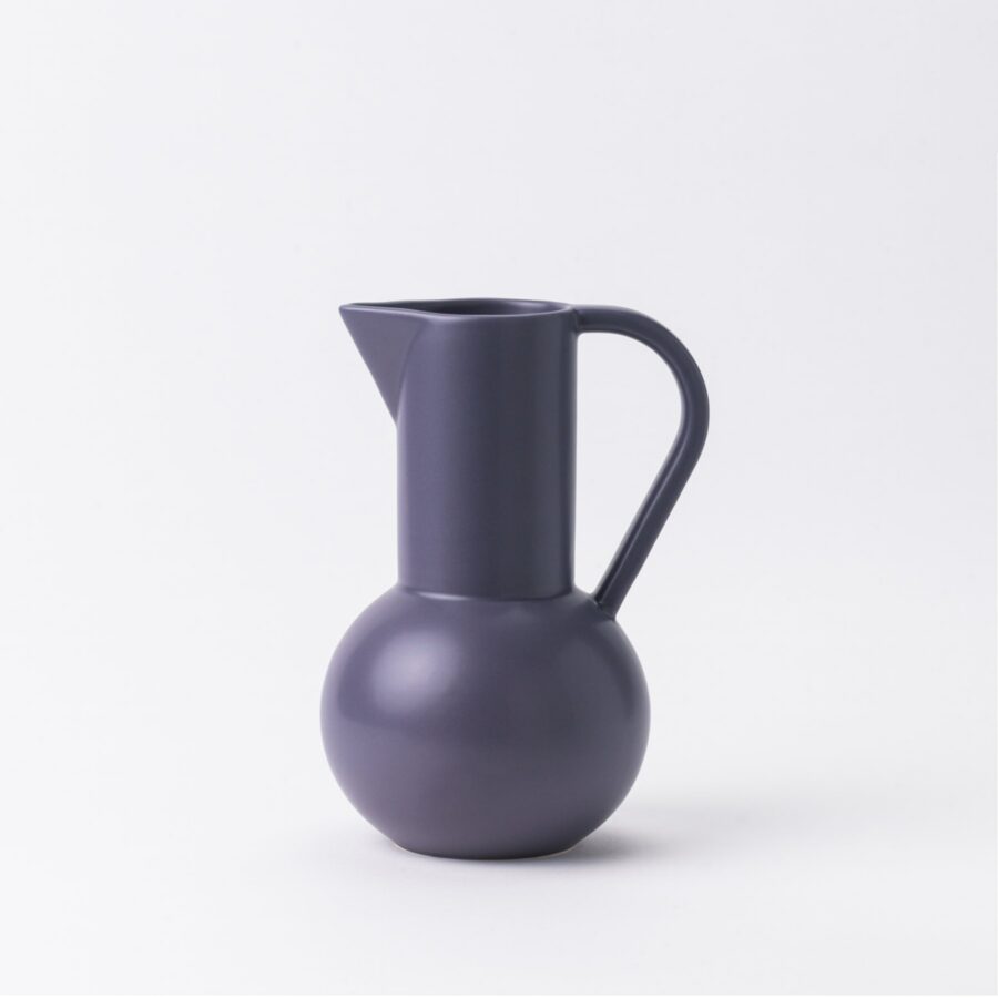 Purple Ash Globe-Base Pouring Jug - Medium