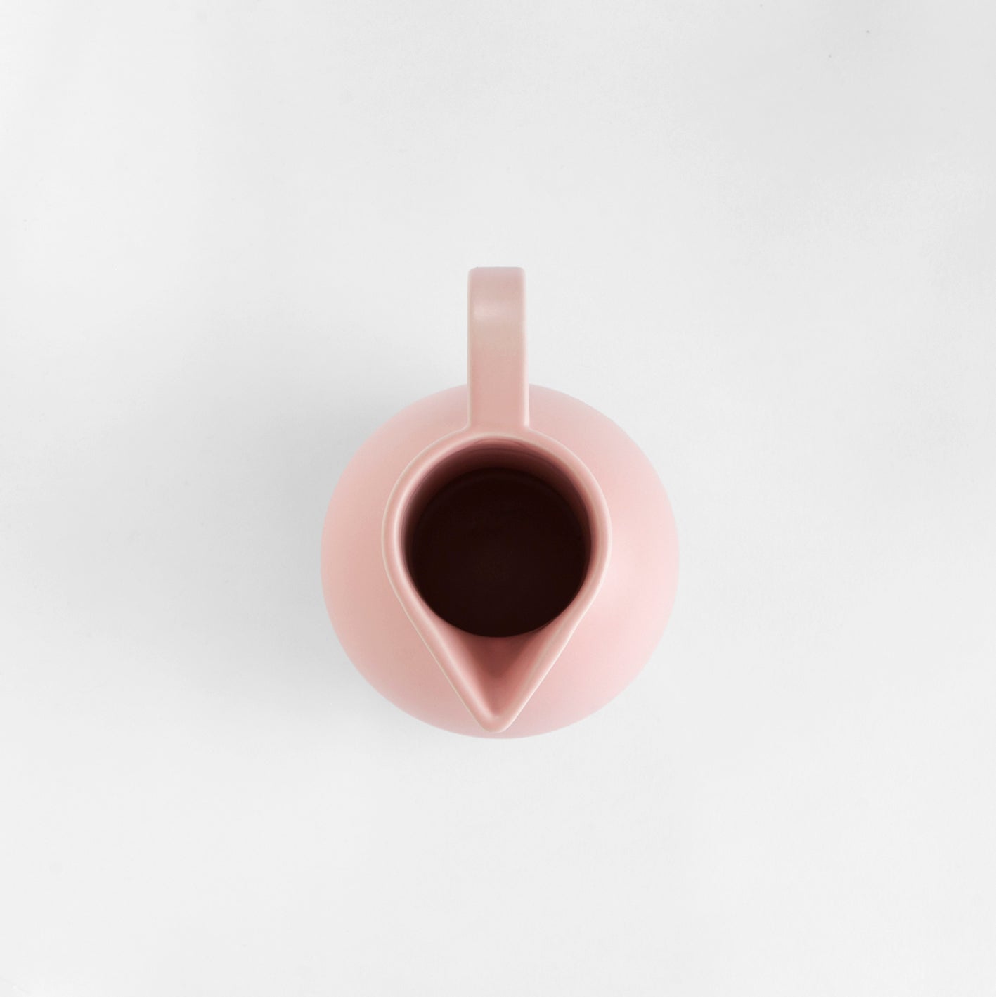 Coral Blush Rounded Silhouette Pitcher - Small - Image 2