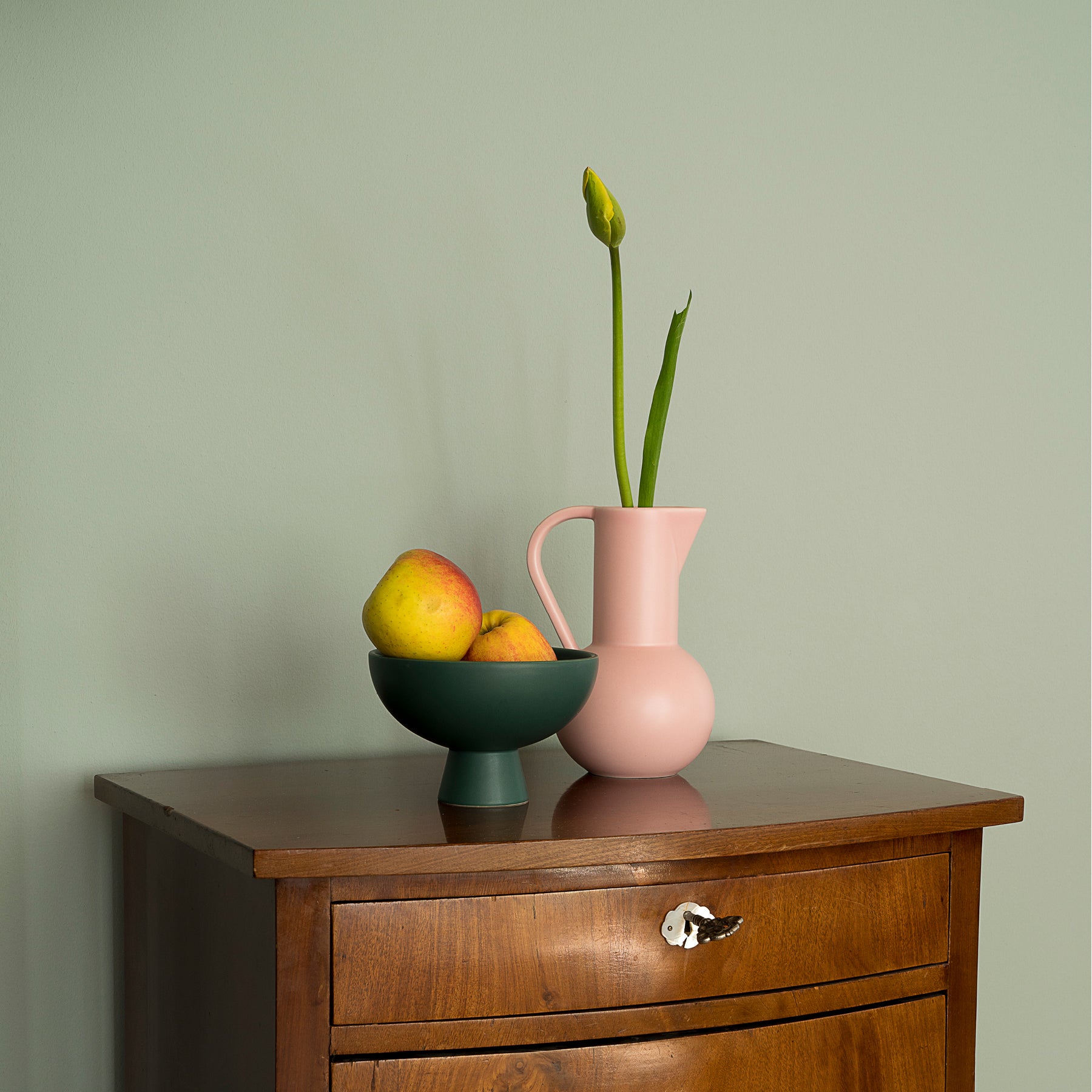 Coral Blush Rounded Silhouette Pitcher - Small - Image 3